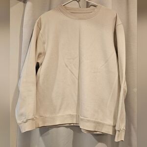 Cream Crewneck Sweatshirt LULULEMON